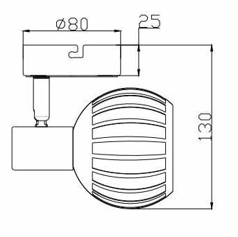 Спот Rivoli Enio 7032-701 Б0047133 Спот Rivoli Enio 7032-701 Б0047133
