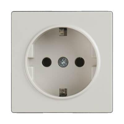 Розетка Werkel с заземлением слоновая кость WL03-SKG-01-IP20-ivory 4690389046223 Розетка Werkel с заземлением слоновая кость WL03-SKG-01-IP20-ivory 4690389046223