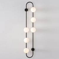 Настенное Бра Hoop Wall H115 Black By Imperiumloft