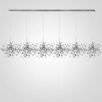 Люстра Tezani Argent Suspension Linear 6L 210 By Imperiumloft