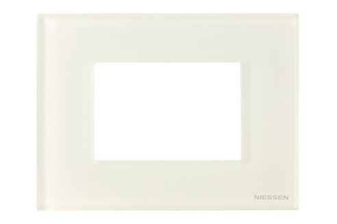Рамка 3-модульная ABB Zenit итальянский стандарт стекло белое 2CLA247300N3001 Рамка 3-модульная ABB Zenit итальянский стандарт стекло белое 2CLA247300N3001