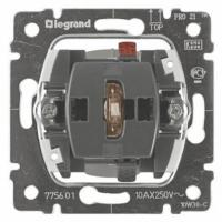 Выключатель одноклавишный Legrand Galea Life 10A 250V с нейтралью подсветкой 775601