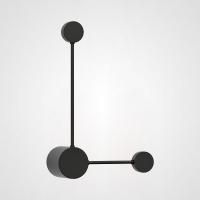 Бра Via Pin Wall Injection L41,5+29,5 Black By Imperiumloft