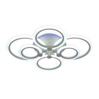 Потолочная светодиодная люстра Seven Fires Marton SF7104/7C-WT-RGB