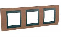 Рамка 3-постовая Schneider Electric Unica Top MGU66.006.2M2