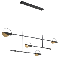 Люстра Bolia Leaves Pendant Black By Imperiumloft