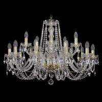 Подвесная люстра Bohemia Ivele 1402/10+5/300 G Подвесная люстра Bohemia Ivele 1402/10+5/300 G