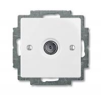Розетка TV Basic55 альпийский белый 2CKA001724A4276