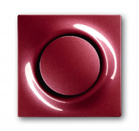 Клавиша для механизма 1-клавишного выключателя, impuls, бордо/ежевика