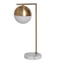 Geneva Glass Table Lamp Globe By Imperiumloft