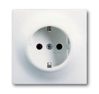 Розетка ABB Impuls Schuko с/з 16A 250V со шторками безвинтовой зажим белый бархат 2CKA002013A5335 Розетка ABB Impuls Schuko с/з 16A 250V со шторками безвинтовой зажим белый бархат 2CKA002013A5335