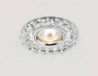 Встраиваемый светильник Ambrella light Crystal K240 CH
