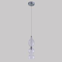 Подвесной светильник Crystal Lux Iris SP1 B Transparent
