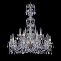 Подвесная люстра Bohemia Ivele 1402/10+5/240/XL-77 G Подвесная люстра Bohemia Ivele 1402/10+5/240/XL-77 G