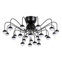 Потолочная светодиодная люстра Arte Lamp Dexter A3619PL-24BK