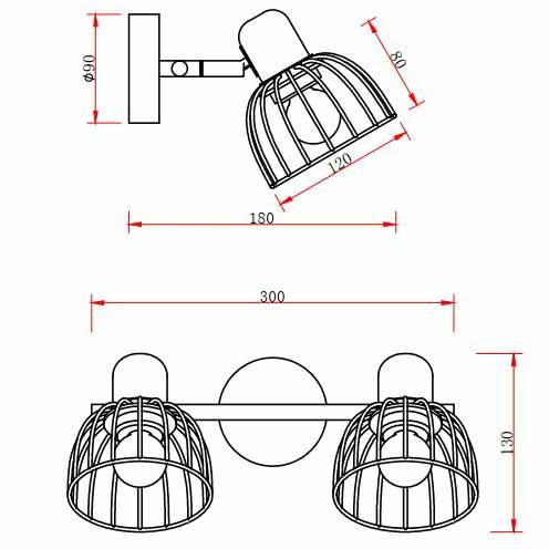 Спот Rivoli Adro 7016-702 Б0044776 Спот Rivoli Adro 7016-702 Б0044776