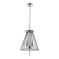 Подвесная люстра Crystal Lux Modesto SP3 Black/Chrome