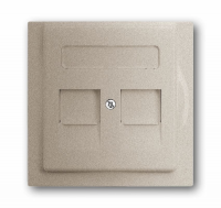 Накладка для суппортов 1810, 1812, 1814, 1816, 1818, поле для надписи, impuls, шампань-металлик