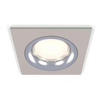 Комплект встраиваемого светильника Ambrella light Techno Spot XC7633003 SGR/PSL серый песок/серебро полированное (C7633, N7012)