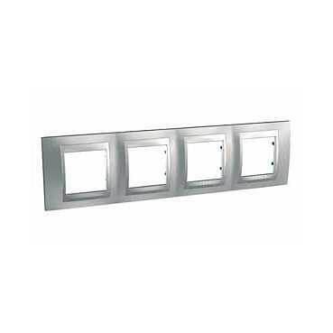 Рамка 4-постовая Schneider Electric Unica Top MGU66.008.038 Рамка 4-постовая Schneider Electric Unica Top MGU66.008.038