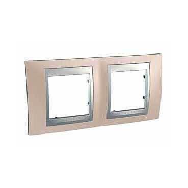Рамка 2-постовая Schneider Electric Unica Top MGU66.004.096 Рамка 2-постовая Schneider Electric Unica Top MGU66.004.096