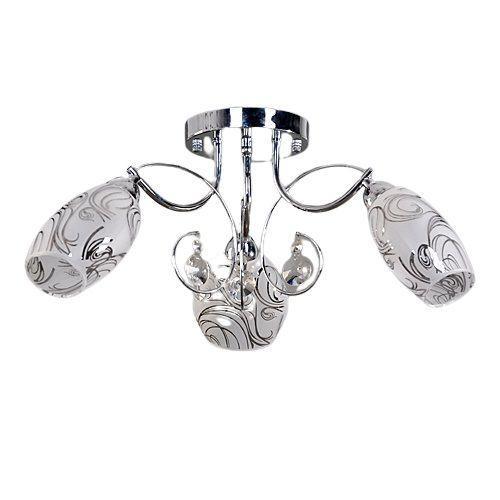 Потолочная люстра Elvan LU-36324/3-E14-Ch+Wh Потолочная люстра Elvan LU-36324/3-E14-Ch+Wh