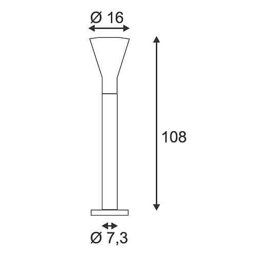 Уличный светильник SLV Alpa Cone 228922 Уличный светильник SLV Alpa Cone 228922