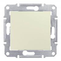 Переключатель одноклавишный Schneider Electric Sedna IP44 10A 250V SDN0400547