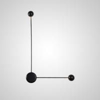 Бра Pin Wall Light C Black By Imperiumloft