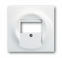 Накладка для механизмов USB/VGA/HDMI/RCA, impuls, альп. белый