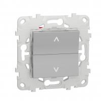Выключатель двухклавишный Schneider Electric Unica New NU520730
