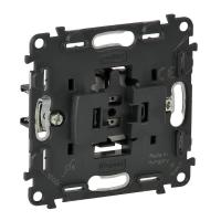 Переключатель одноклавишный Legrand Valena Мех In Matic 10AX 250V с зажимом нейтрали 752010
