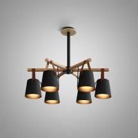 Люстра Потолочная На Штанге Natura C6 Black By Imperiumloft