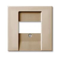 Накладка для розеток громкоговорителя 0247, 0248, Basic 55, шампань