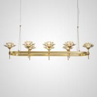 Подвесная Люстра Lotos Long 8 By Imperiumloft