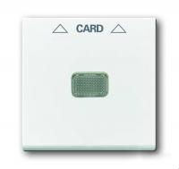 Накладка для механизма карточного выключателя 2025 U, Basic 55, альп. белый