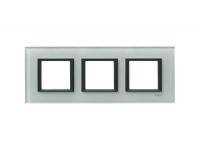 Рамка 3-постовая Schneider Electric Unica Class MGU68.006.7C3