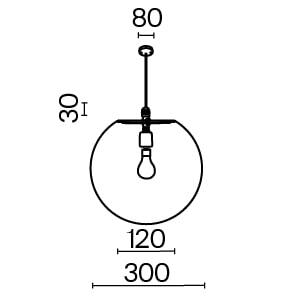 Подвесной светильник Outdoor O594PL-01B Подвесной светильник Outdoor O594PL-01B