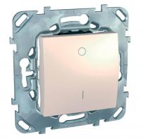 Выключатель одноклавишный 2P Schneider Electric Unica 16A 250V MGU5.262.25ZD