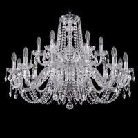 Подвесная люстра Bohemia Ivele 1402/12+6/300/2d Ni Подвесная люстра Bohemia Ivele 1402/12+6/300/2d Ni