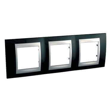 Рамка 3-постовая Schneider Electric Unica Top MGU66.006.093 Рамка 3-постовая Schneider Electric Unica Top MGU66.006.093