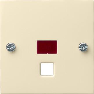 Лицевая панель Gira System 55 выключателя с шнурком кремовый глянцевый 063801 Лицевая панель Gira System 55 выключателя с шнурком кремовый глянцевый 063801