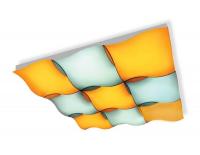 Потолочный светодиодный светильник Ambrella light Orbital Parrus FP2359 WH 288W D720*720