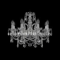 Подвесная люстра Bohemia Ivele 1411/8/195 Ni Leafs Подвесная люстра Bohemia Ivele 1411/8/195 Ni Leafs