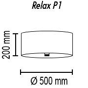 Потолочный светильник TopDecor Relax P1 10 06g Потолочный светильник TopDecor Relax P1 10 06g