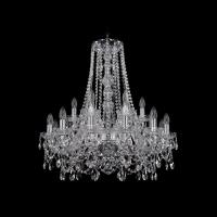 Подвесная люстра Bohemia Ivele 1411/12+6/240/h-80 Ni Подвесная люстра Bohemia Ivele 1411/12+6/240/h-80 Ni