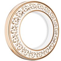 Рамка Werkel Antik Runda на 1 пост белое золото WL70-frame-01 4690389106477