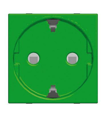 Розетка ABB Zenit с/з 16A 250V со шторками винтовой зажим зеленый 2CLA228800N8001 Розетка ABB Zenit с/з 16A 250V со шторками винтовой зажим зеленый 2CLA228800N8001