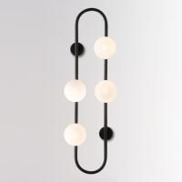 Настенное Бра Hoop Wall H77 Black By Imperiumloft