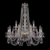 Подвесная люстра Bohemia Ivele 1402/10+5/240/h-75 G Подвесная люстра Bohemia Ivele 1402/10+5/240/h-75 G